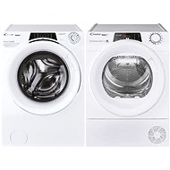 CANDY RO 1496DWMCE/1-S + CANDY RO H9A3TE-S - Washer Dryer Set