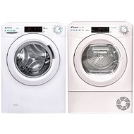 CANDY CS 1410TXME/1-S + CANDY CSO H10A2TE-S - Washer Dryer Set