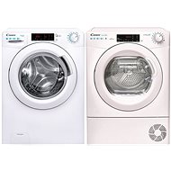 CANDY CS 147TXME/1-S + CANDY CSO H7A3TE-S - Washer Dryer Set