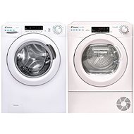 CANDY CS 1272DE/1-S + CANDY CSO H7A3TE-S - Washer Dryer Set