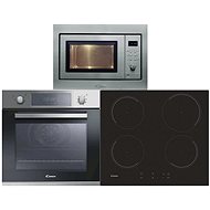 CANDY FCP 605 X/E + CANDY CI642C 4U + CANDY MIC256EX - Oven, Cooktop and Microwave Set