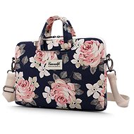 Canvaslife Briefcase laptop bag 15-16'', navy rose - Laptop Case