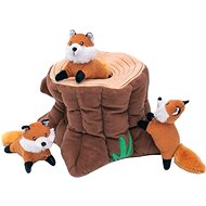 ZippyPaws Burrow Foxes in the stump - Dog Toy