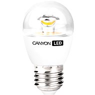 Canyon COB LED bulb, E27, compact round transparent, 3.3W - LED Bulb