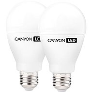 Canyon COB LED bulb, E27, round, 12W 2pc - LED Bulb