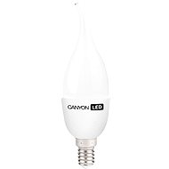 Canyon COB LED bulb E14, BXS38, milk, 6W - LED Bulb
