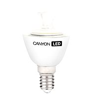 Canyon COB LED bulb E14, round compact transparent, 3.3W - LED Bulb