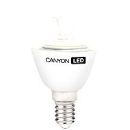 Canyon COB LED-Birne E14, runde kompakte transparent, 6W - LED-Birne