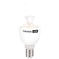Canyon COB LED bulb, E14, candle, transparent, 3.3W - LED Bulb