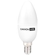 Canyon LED COB žiarovka, E14, sviečka, mliečna, 6 W - LED žiarovka