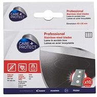 CARE + PROTECT Spare blades for scraper for cleaning hobs 10 pcs - Spare Blades