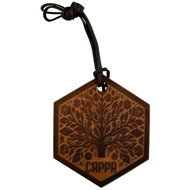 CAPPA Aroma Leather Tree Vanilla & Sandalwood - Car Air Freshener
