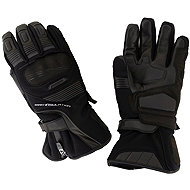 Cappa Racing Moto Donington textile/leather gloves long black M - Motorcycle Gloves