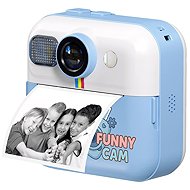CARNEO Funny Cam Mini Blue - Instant Camera