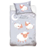 Carbotex Cotton bed linen Sweet Dreams Sheep 100 × 135, 40 × 60 cm - Bed Linen