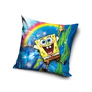 Carbotex Pillowcase Sponge Bob and Rainbow 40 × 40 cm - Pillowcase