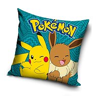 Carbotex Pillowcase Pokémon Pikachu and Eevee 40 × 40 cm - Pillowcase