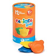 Carioca Baby Teddy 12 colours - Wax Crayons
