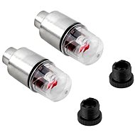 Verk Bike light valves multicoloured 2 pcs - Valve Caps