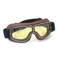 TXR Retro brown with yellow plexi - Motorcycle Glasses
