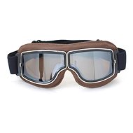 TXR Retro brown with silver plexi - Motorcycle Glasses