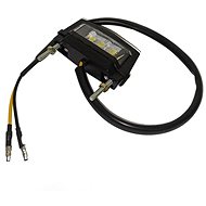 Yshop Led license plate light moto with wiring harness - homologated - Number Plate Light
