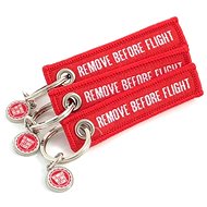 RBF ORIGINAL Remove Before Flight 3pcs red mini - Keychain