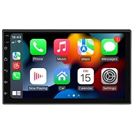 Hizpo 2Din universal Android Car Radio with camera, 2GB RAM, Apple CarPlay Android Auto black - Car Radio