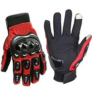 APT Design Moto gloves red L - Motorcycle Gloves