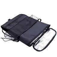 Verk 15549 Car organizer with thermo pocket black - Car Seat Organizer