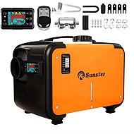 Sunster 8kW, 12V All in one independent heater, portable heater, remote control - Parking Heater