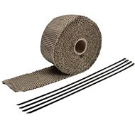 TXR Heat resistant exhaust pipe wrap bronze - Exhaust Pipe Wrap