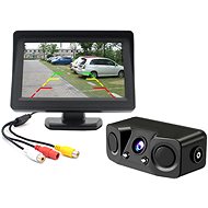 Xtech electronics Parking and reversing set - LCD monitor 4,3" + AHD camera with 2 sensors - Parking Sensor
