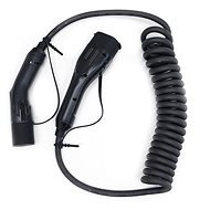 Sectron Spiral charging cable - Type 2 / Type 2, 11 kW, 3 × 16 A, 400 V, 5.5 m - EV Charging Cable