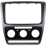 OSSURET Car radio frame Škoda Octavia II mk2 Facelift manual climate - Car Radio Frame