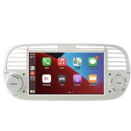 Ossuret 7" Car Radio Fiat 500 2007-2015 GPS Navigation, WiFi, USB, Bluetooth CarPlay and Android Aut - Car Radio