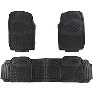 SIXTOL Universal rubber car mats Car Mat UniSet 2, complete, 3 pcs - Car Mats