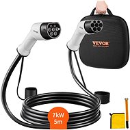VEVOR EV charging cable for electric vehicles type 2, 32A 5 m 7kW TPU, single phase, AC 230V/50 Hz,  - EV Charging Cable