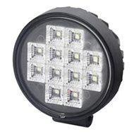 Kamar LED work light round 12 - 24 V 12 × LED with switch - Car Work Light