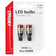AMIO LED bulbs CANBUS 5 W 12 V/24 V clear, 2 pcs - LED Car Bulb
