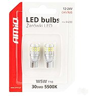 AMIO LED bulbs CANBUS 12 V/24 V 5 W W2,1 × 9,5 d, 2 pcs - LED Car Bulb