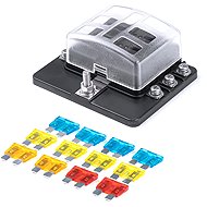 Amio Fuse Box Kit with Neutral Wire - Fuse Holder