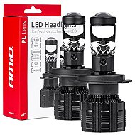 Amio LED H4 12V-24V projection lamp, 2 pcs - LED Car Bulb