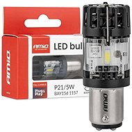 AMIO LED bulb 12V 21/5W BAY15D clear FULL CANBUS - LED Car Bulb