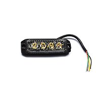 Kamar LED warning light orange PREDATOR 4 × 3W, 17 mm - Beacon