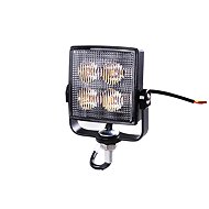 Autolamp CZ Warning light LED orange PREDATOR square 4 × 3W - Beacon