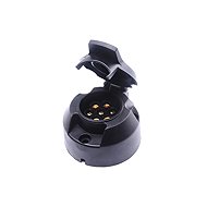 Autolamp CZ Socket 12V 7P plastic round + gasket - Towing Socket