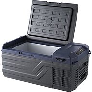 VEVOR Compressor refrigerator -20°C, 15 l single zone freezer 12/24V DC and 100-240V AC - Cool Box