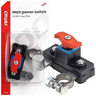 Amio Car Battery Disconnect Switch 12/24V, 250A - Battery Disconnector