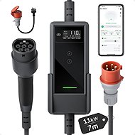 de Portable charger with 7m cable, 11kW, app version - EV Charging Stations